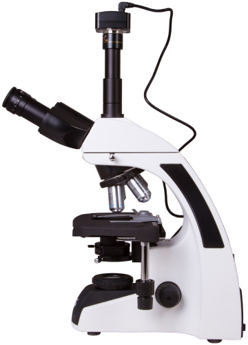 Микроскоп цифровой Levenhuk (Левенгук) MED D1000T, 14 Мпикс, тринокулярный вид сверху