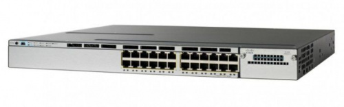 Cisco WS-C3850-24S-S вид спереди