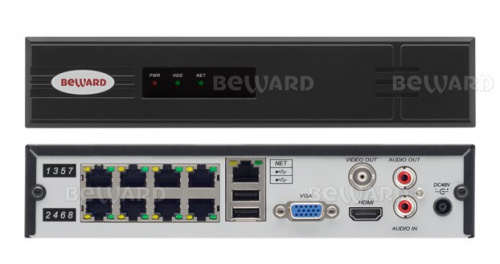 Beward BK0108-P8 вид сбоку
