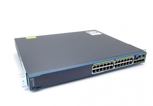Cisco WS-C2960S-F24PS-L вид сбоку