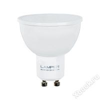 Lamper LED MR16 GU10, 5W 3000K 400Lm 220V PREMIUM (601-746)