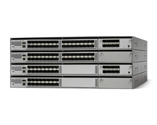 Cisco WS-C4500X-F-32SFP+ вид сверху