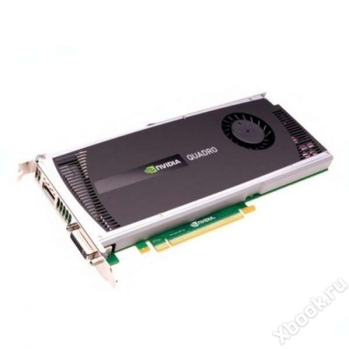Nvidia Quadro 4000 2GB/gddr5/256b/PCI-E вид спереди