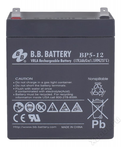 B.B.Battery BP 5-12 вид спереди