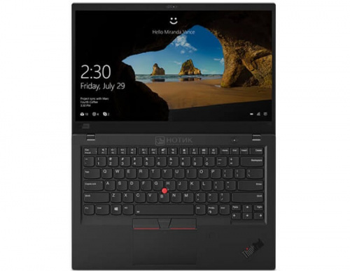 Lenovo ThinkPad X1 Carbon 6 20KH006LRT (4G LTE) вид сбоку