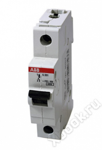 ABB S201 Автоматический выключатель 1P 3A (K) (2CDS251001R0317) вид спереди